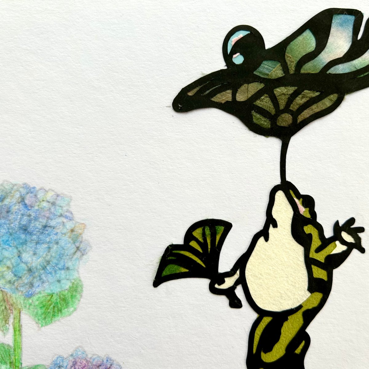 【残り1点、早い者勝ち】カエルの水彩画 木製フレーム付き 工場 【残り1点、早い者勝ち】カエルの水彩画 木製フレーム付き