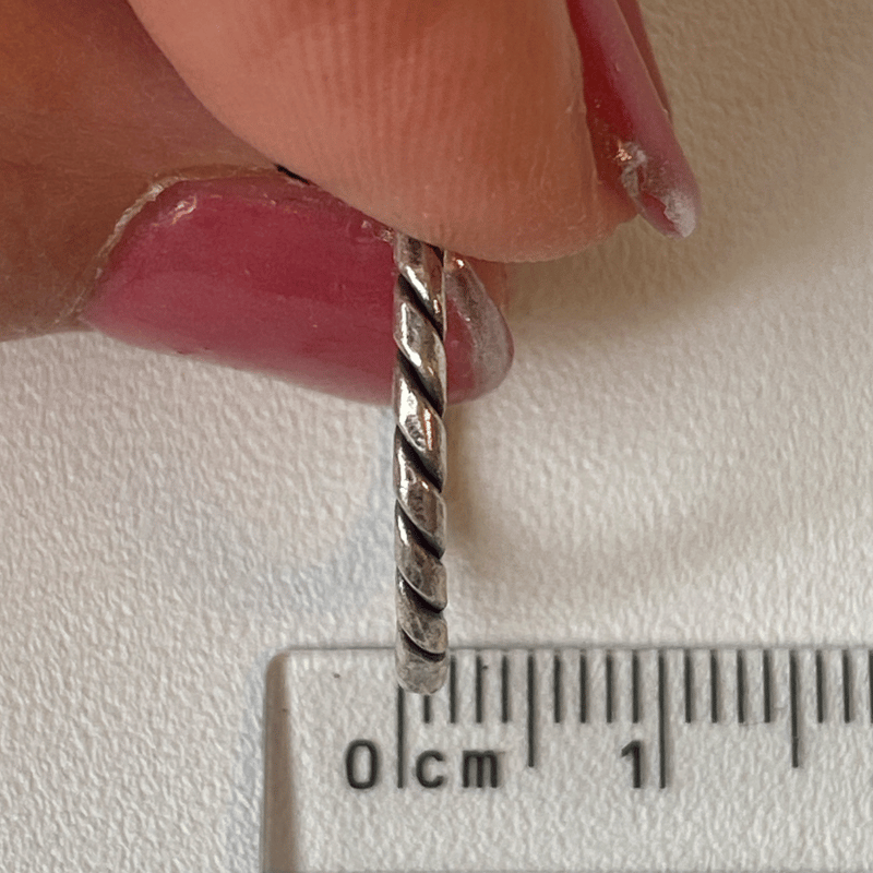 GARNI ガルニ シルバー925 手綱 縄 紐 ヒモ リング SV 17号 GARNI ガルニ シルバー925 手綱 縄 紐 ヒモ リング SV 17号