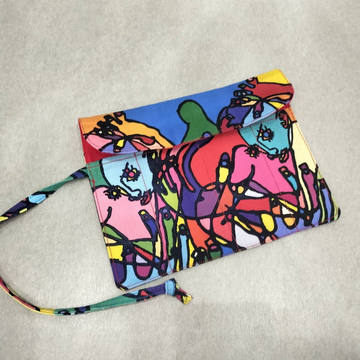 Pen Case Two Men Sitting ペンケース | New Art Order