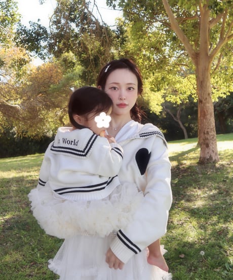 Mommy & Me original patch sailor cardigan