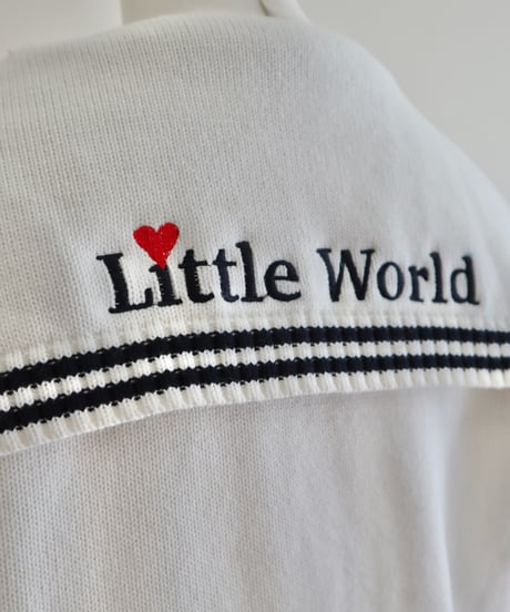Original patch sailor cardigan