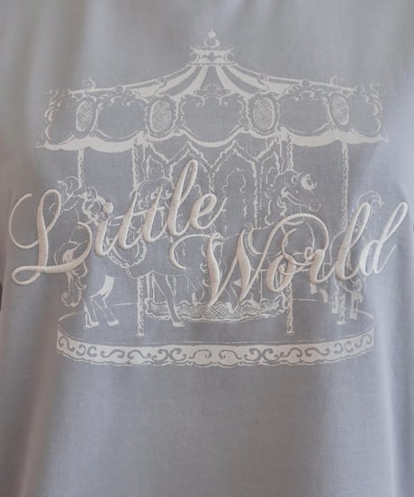 【Project LW】Merry-go-round T-shirt (blue)