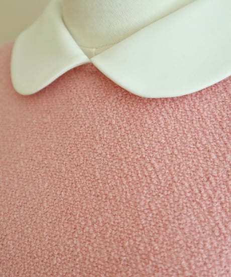 Elle’s tweed mini dress (pink)