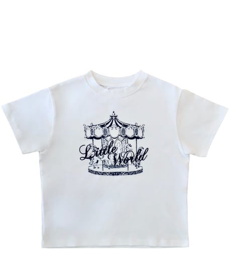【Project LW】Merry-go-round T-shirt (white)