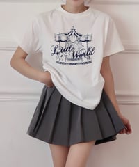 【Project LW】Merry-go-round T-shirt (white)