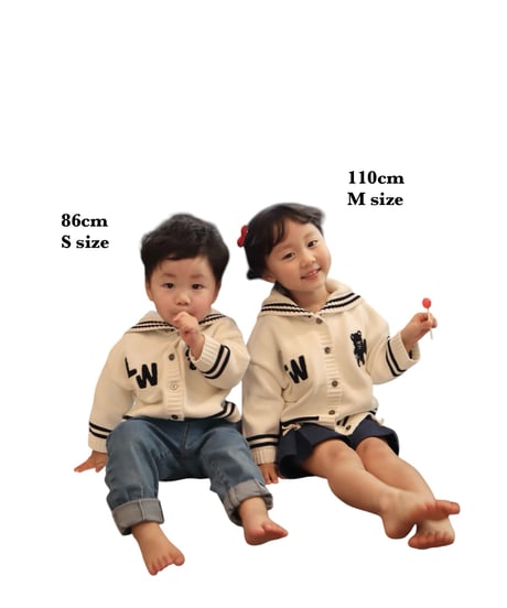 Mommy & Me original patch sailor cardigan