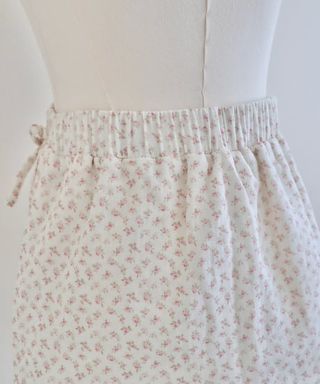 Double gauze mini floral cotton set
