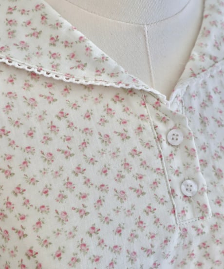 Double gauze mini floral cotton set