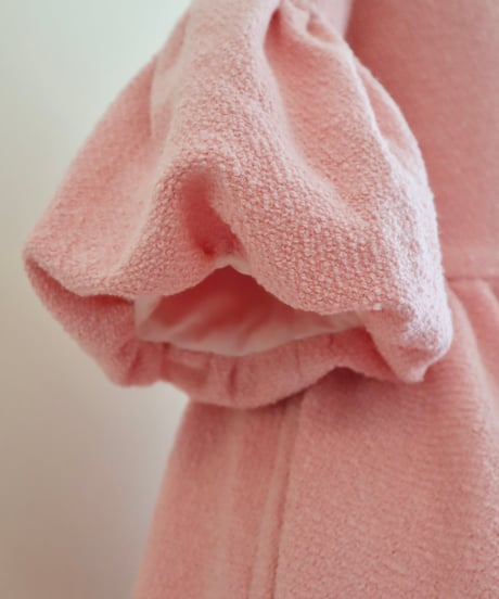 Elle’s tweed mini dress (pink)