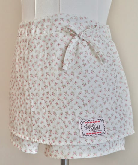 Double gauze mini floral cotton set