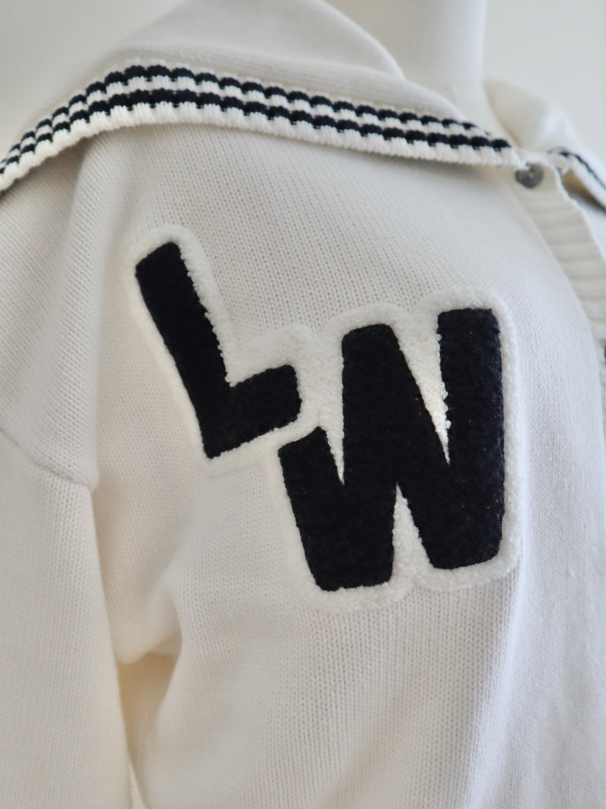 Original patch sailor cardigan | Little World