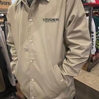 【STUSHER】  T/Cウェザークロス コーチジャケット