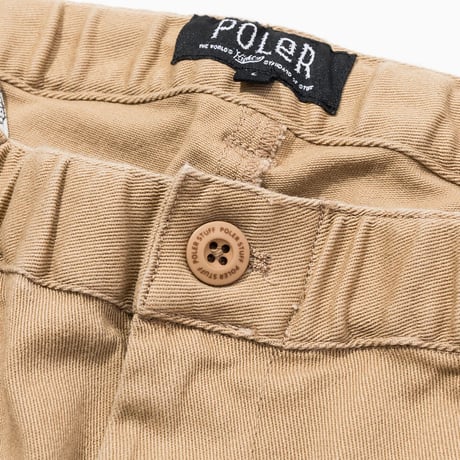 POLER x ADRESS ポーラー×アドレス　コラボ WIDE TAPERED SKATE PANTS