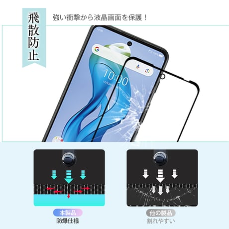 【2枚セット】ZTE nubia S 5G 強化ガラスフィルム 3D全面保護 フルカバー クリア仕様 高透過率 ラウンドエッジ加工 薄型 10H硬度 耐衝撃 指紋軽減 簡単貼り付け 気泡ゼロ 1851