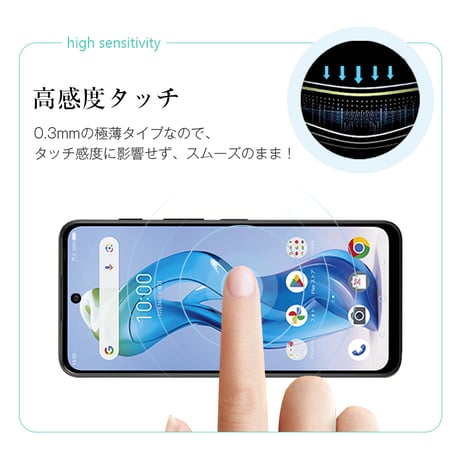 【2枚セット】ZTE nubia S 5G 強化ガラスフィルム 3D全面保護 フルカバー クリア仕様 高透過率 ラウンドエッジ加工 薄型 10H硬度 耐衝撃 指紋軽減 簡単貼り付け 気泡ゼロ 1851