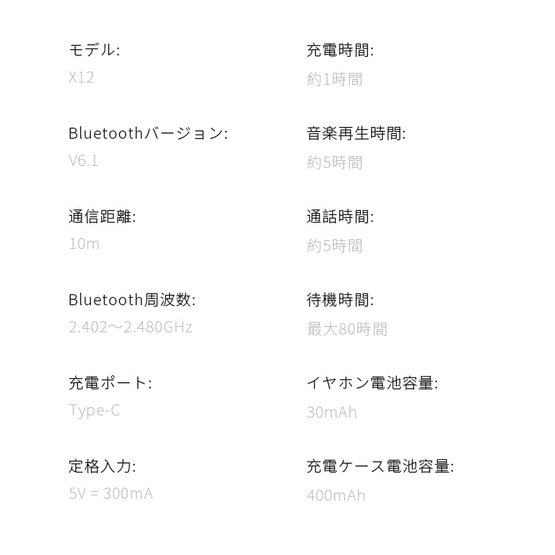 2025最新モデル／ 液晶付きイヤホン ワイヤレスイヤホン 大画面搭載