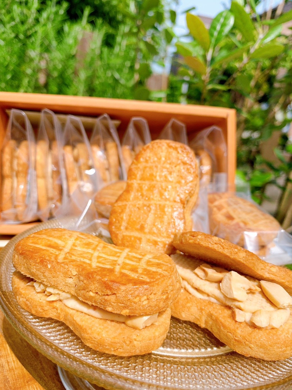 千葉県産ピーナッツのみ使用 ピーナッツバターサンド5個入り