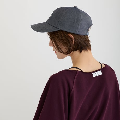 シーズンレス　オーガニックコットンデニムキャップ