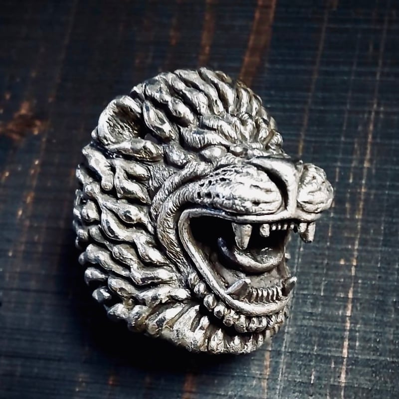 ラージライオンリング「咆哮」 | シルバーアクセサリーショップ