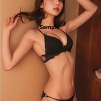 黒い下着のAI美女 AI beauty in black underwear