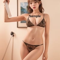 ランジェリー姿のAI美女 AI beauty in underwear