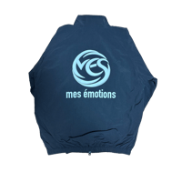 MES nylon zip up Jacket