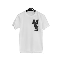 MES logo tee white