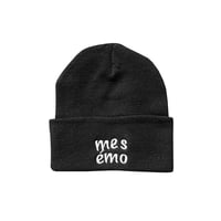 Graffiti logo beanie