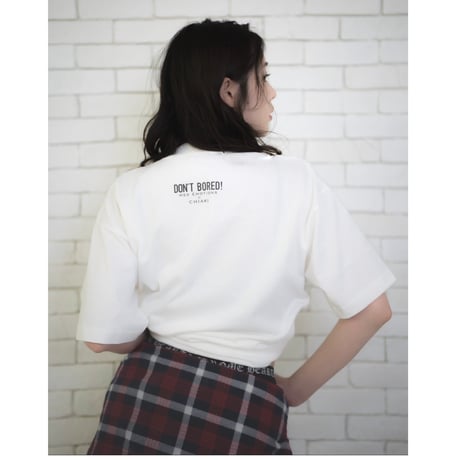 mes émotions×Chiaki コラボTee White