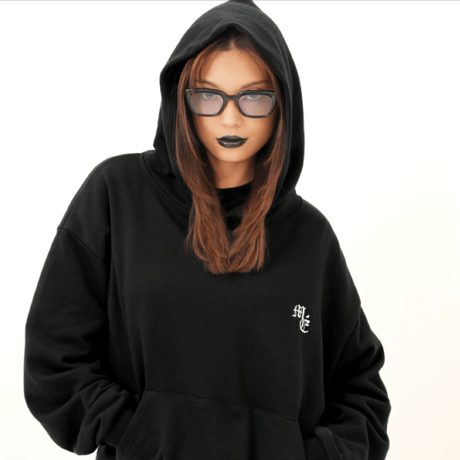 Old English and Smooth Logo hoodie