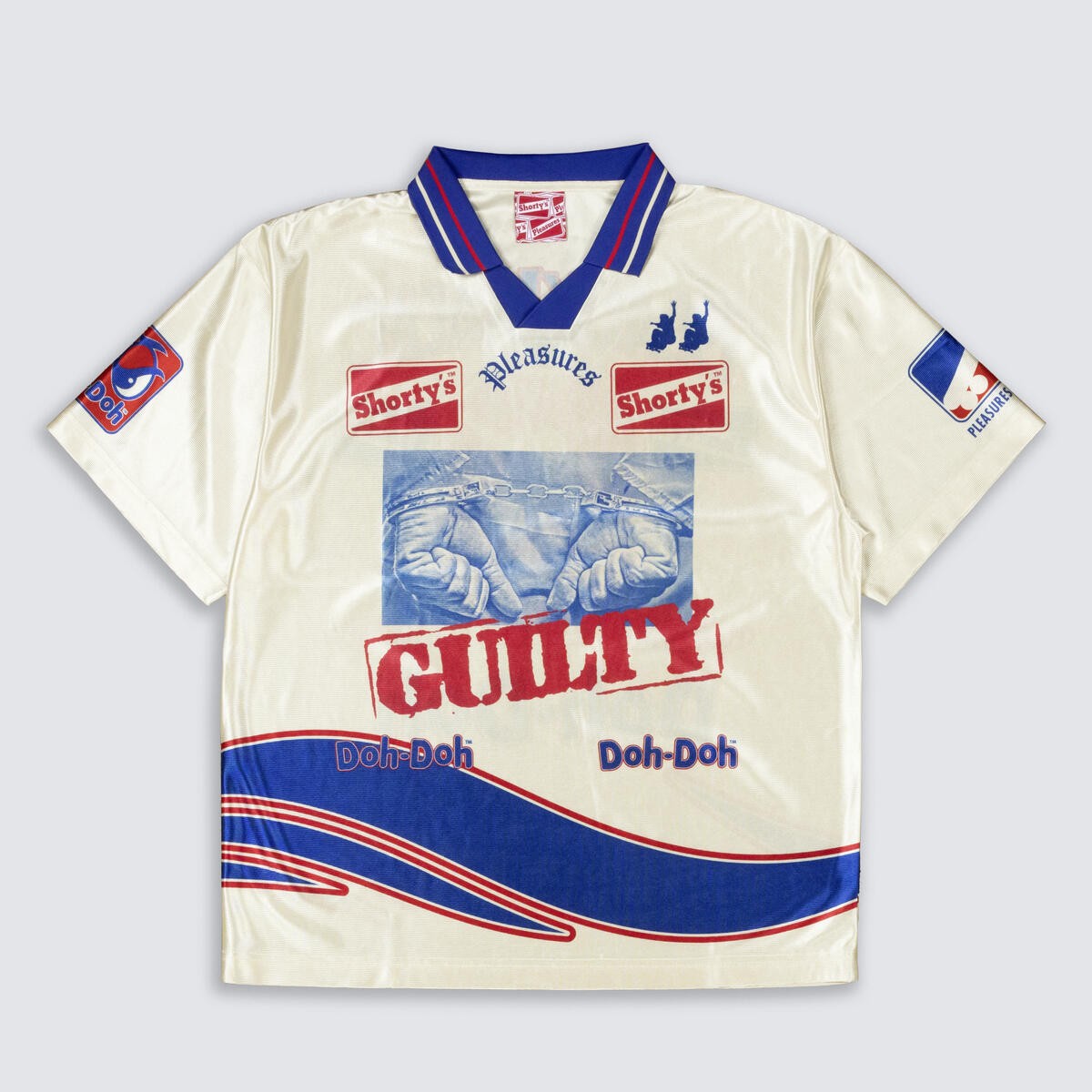 SHORTY'S PLEASURES サッカージャージ PLEASURES/プレジャーズ×SHORTY'S】GUILTY SOCCER JERSEY