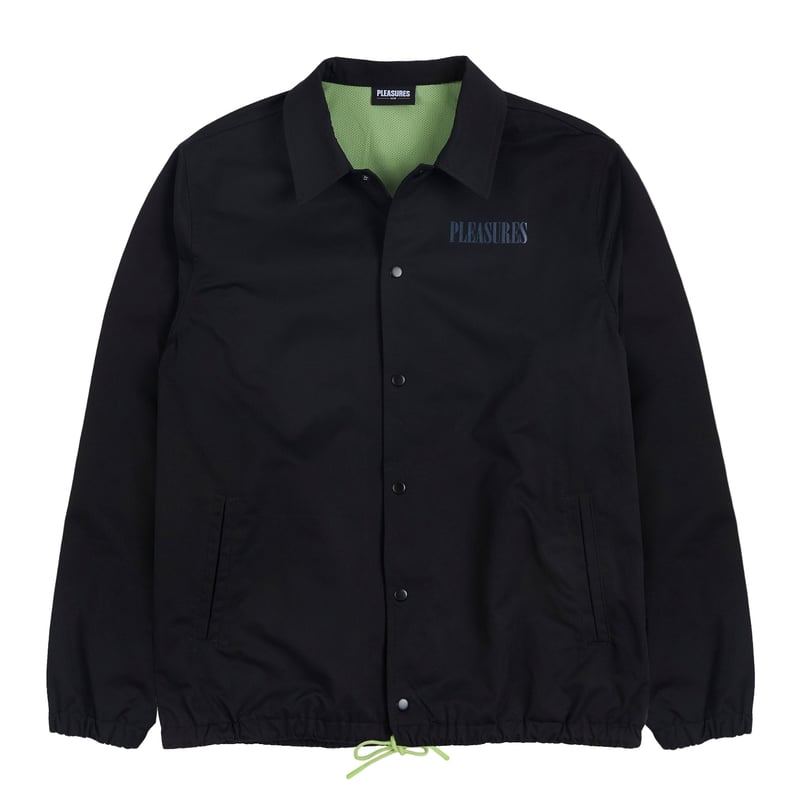 PLEASURES/プレジャーズ】BENDED COACH JACKET コーチジャケット 