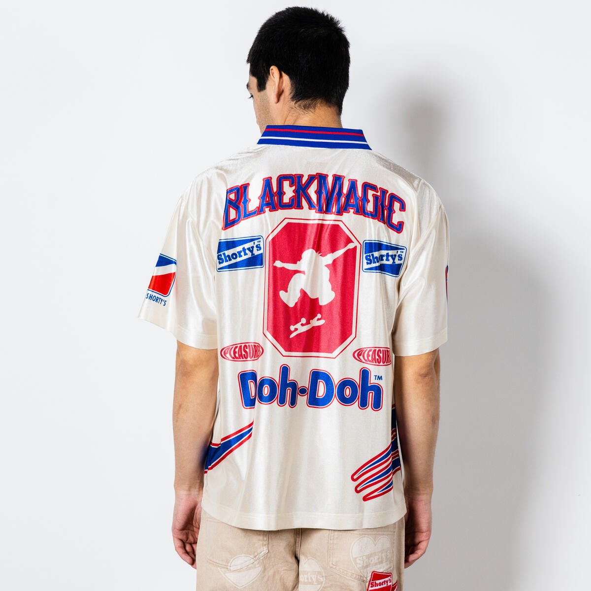 SHORTY'S PLEASURES サッカージャージ PLEASURES/プレジャーズ×SHORTY'S】GUILTY SOCCER JERSEY