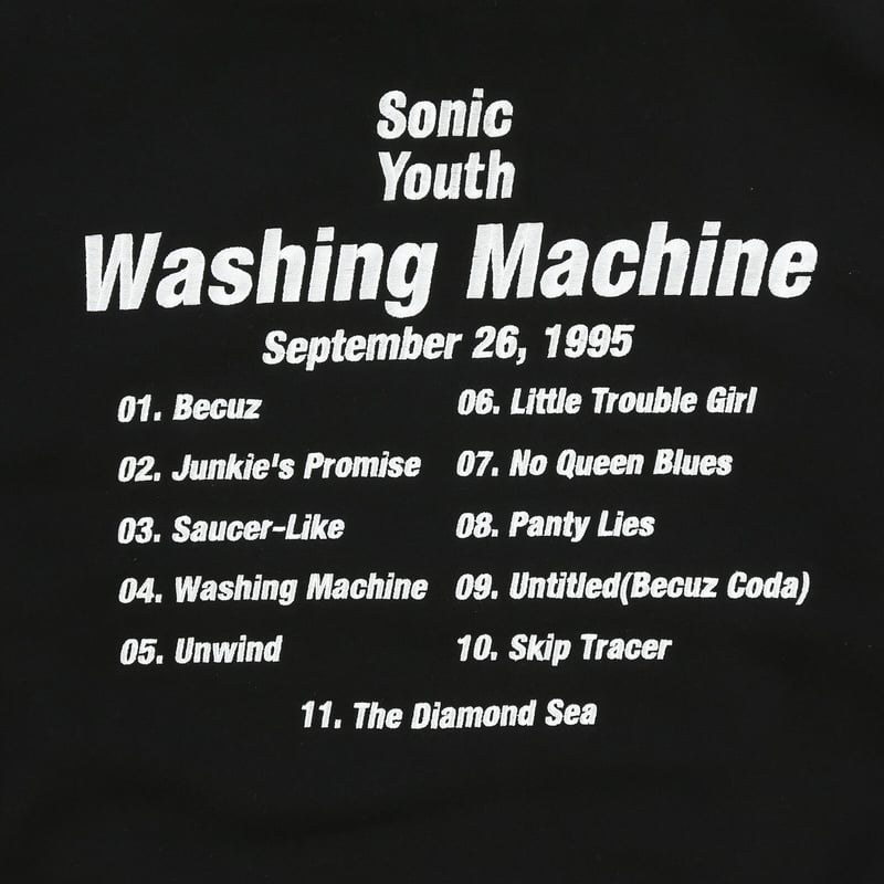 PLEASURES/プレジャーズ×Sonic Youth/ソニック・ユース】WASHING