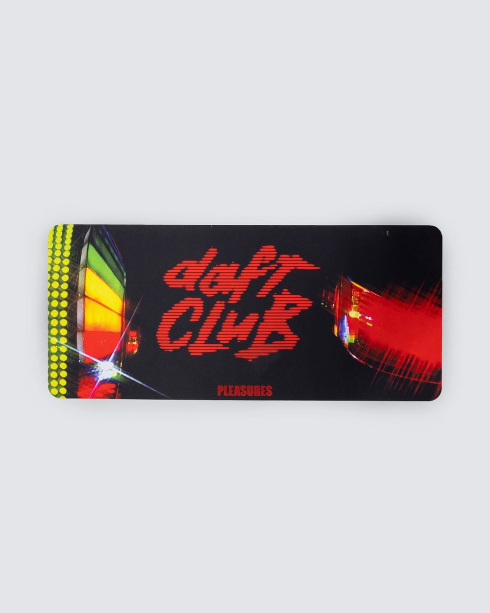 非売品　Daft Punk プロモーション用マウスパッド未使用 PLEASURES/プレジャーズ×DAFT PUNK/ダフト・パンク】DAFT CLUB G