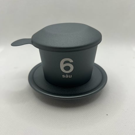 【ベトナムの伝統的ドリッパー】カフェ・フィン NO.6 と Future Coffee Fram トイさんのロブスタ チャムニム区画 Pure natural お試し３０ｇ付き！（中深煎り）