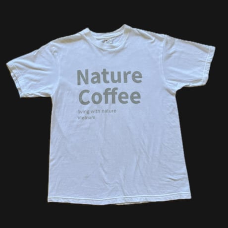 コーヒー ロゴ Tシャツ ホワイト コーヒー豆おすすめ通販『オリジナルTシャツ2025』｜FLATWHITE
