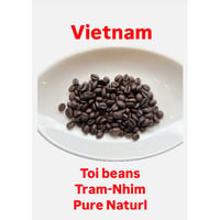 【送料無料】【焙煎豆】300g～1kg　ベトナムFuture coffee farm　チャムニム 　ロブスタ　Pure　Natural