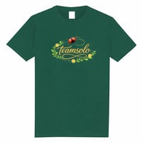 2026年team soloオリジナルＴシャツ 緑✕イエロー🐞
