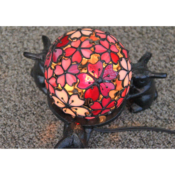 オリジナルステンドグラス『さくらうさぎ』 | shop煌LaLa