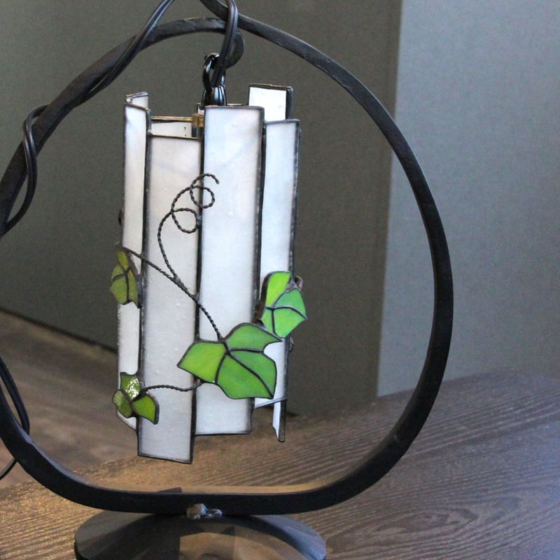 オリジナルステンドグラス『蔦ランプ・置き型』 | shop煌LaLa