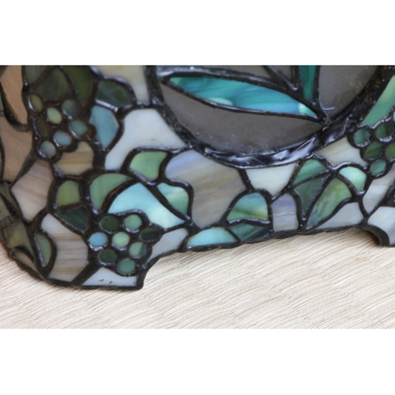 オリジナルステンドグラス『待つ宵（茶×緑）』 | shop煌LaLa