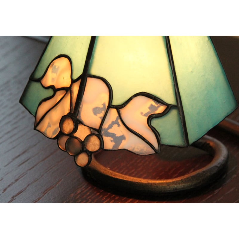 ステンドグラスランプぶどうアッパーオリエンス教室若松様依頼1324 ステンドグラス ランプ ぶどうのおすすめ人気商品一覧 通販