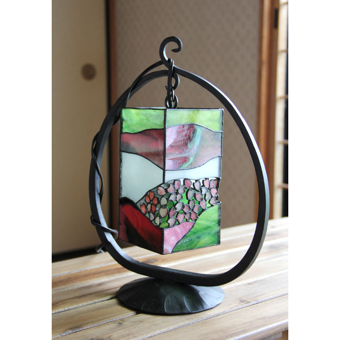 オリジナルステンドグラス『四季ランプ・春』 | shop煌LaLa