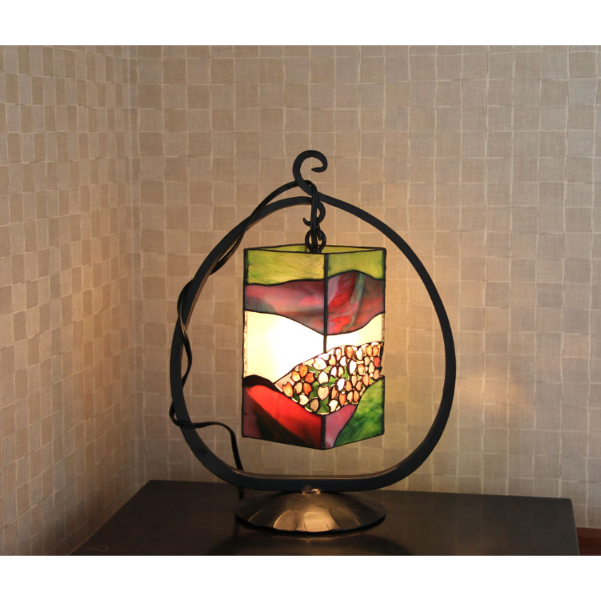 珍品❗紫色のブドウ型ガラス装飾品 ウランガラス 直販限定販売】M-131-V 剣矢来重文様 オールド ムラサキ – 硝子