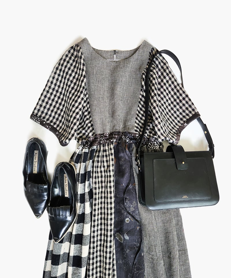 maiando×Lilla Blomma【パッチワークワンピース型紙】 | maiando