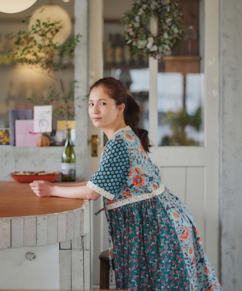 SOULEIADO【-Rani-ワンピース】グリーン <キット>or<材料セット> | mai