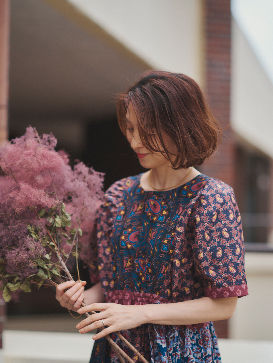 maiando×Lilla Blomma【パッチワークワンピース型紙】 | maiando