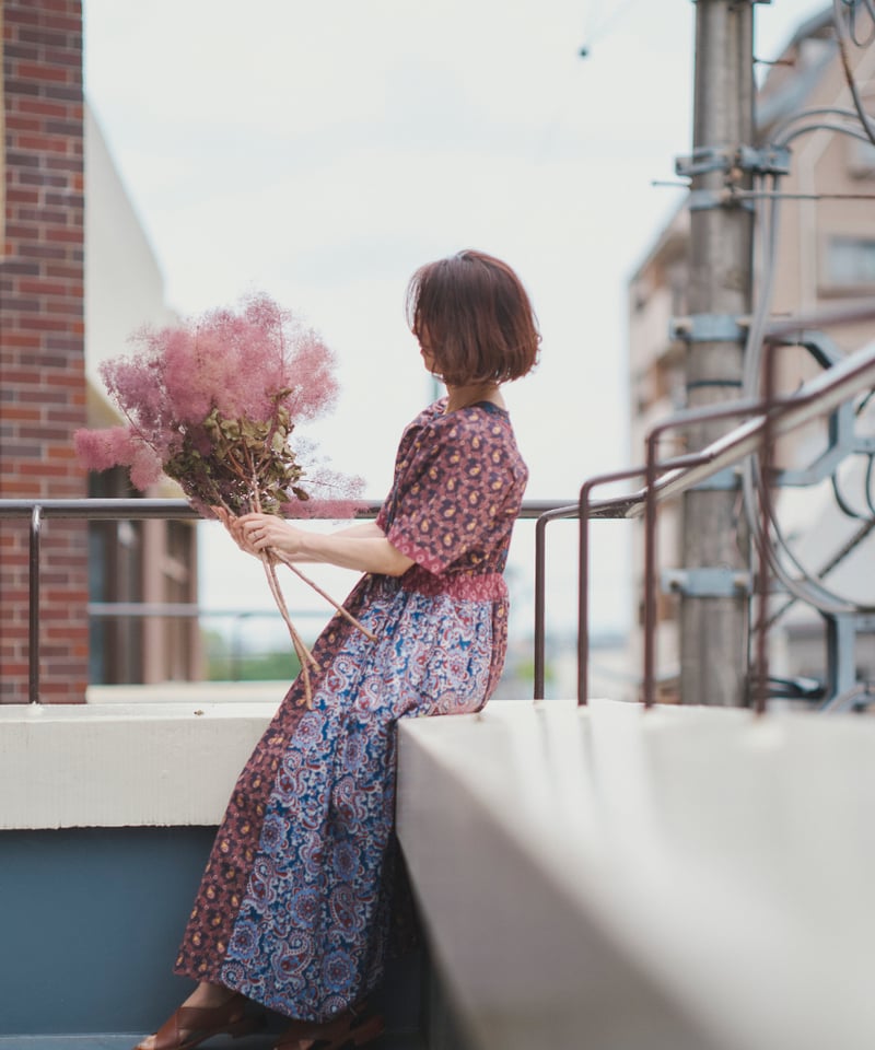 maiando×Lilla Blomma【パッチワークワンピース型紙】 | maiando