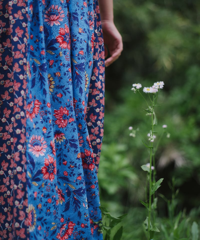 SOULEIADO【-Rani-ワンピース】ブルー <キット>or<材料セット> | maiando